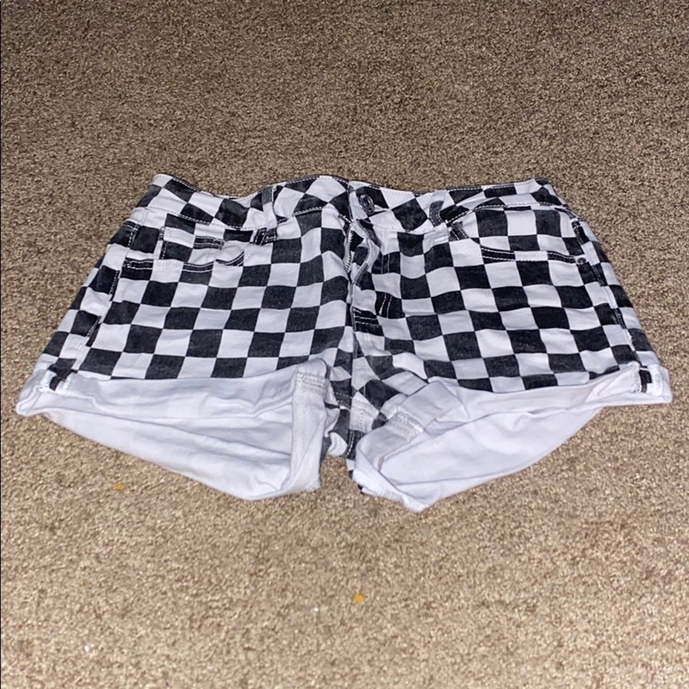 Checkerboard shorts